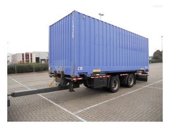 GS Meppel BDF met bak! incl. Container - Контейнеровоз/ Змінний кузов причіп