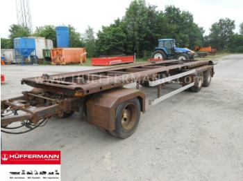 Контейнеровоз/ змінний кузов причіп HKM MEILLER / 3-achs Muldenanhänger / MA24