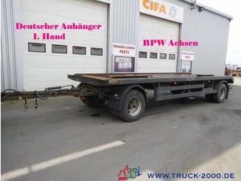  Hilse 2 Achs Abroll + Absetzcontainer BPW 1.Hand - Контейнеровоз/ Змінний кузов причіп