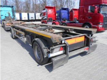 Контейнеровоз/ змінний кузов причіп Hüffermann Abroll Anhanger, container Transport