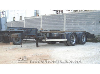 LECI TRAILER 2 ZS container chassis trailer - Контейнеровоз/ Змінний кузов причіп