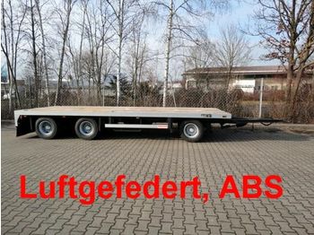 Goldhofer 3 Achs Plato  Tieflader  Anhänger - Низькорамна платформа причіп