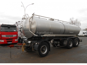 Magyar CITERNE INOX 16000 litres 3 essieux - Причіп цистерна