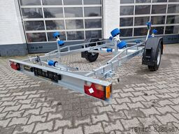 Новий Причеп для легкових автомобілів Sorelpol Neptun Navy Bootstrailer Motorboot Anhänger GN231 1300kg gebremst Neu: фото 26