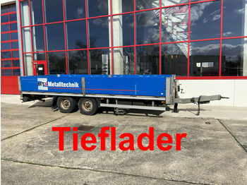 Низькорамна платформа причіп Tandempritsche - Tieflader: фото 1