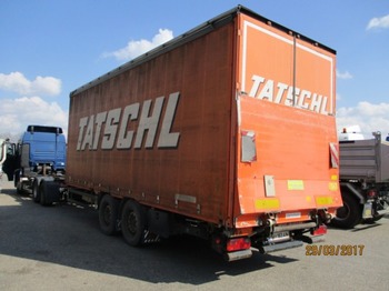 Тентований причіп Schwarzmüller TPA/E Tandem Anhänger ,Ladebordwand