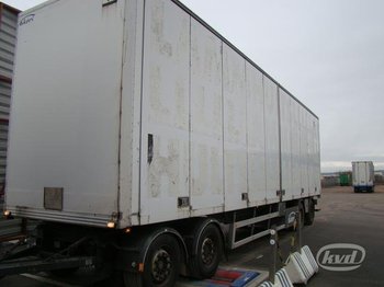  Ekeri /L-4 Skåpsläp 4-axlar Box (side doors) - Закритий кузов причіп
