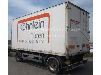 Wackenhut 12 to 2-Achs Anhänger Koffer+Portaltüren  - Закритий кузов причіп