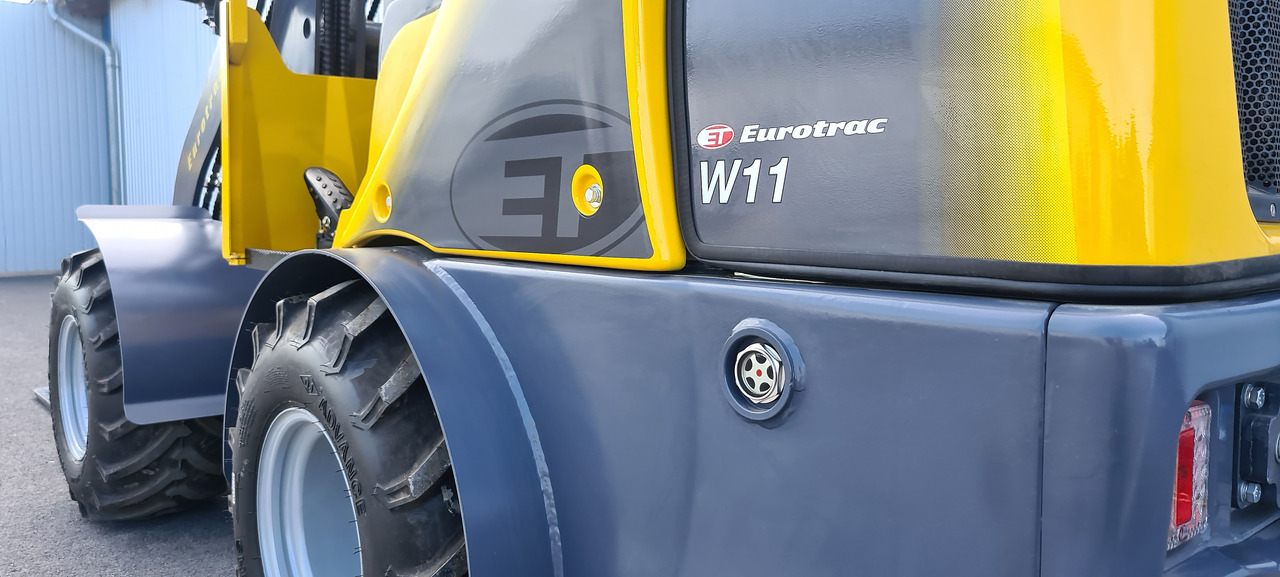 Новий Компактний фронтальний навантажувач Eurotrac W11 Radlader Hoflader: фото 3