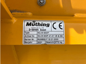 Müthing MU-M 600/F - Косарка-подрібнювач: фото 3