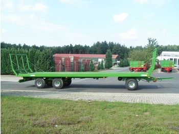 Новий Сільськогосподарський причіп платформа Pronar Ballenwagen TO 26 M, 18 t., Druckluft, 3-achser: фото 1