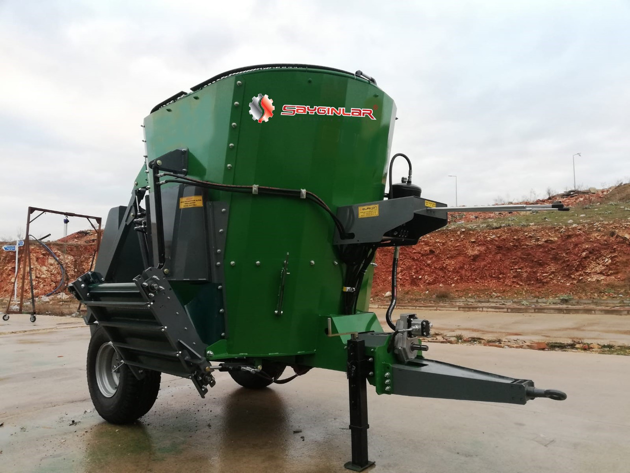 Новий Техніка для тваринництва SAYGINLAR vertical feed mixer wagon: фото 7