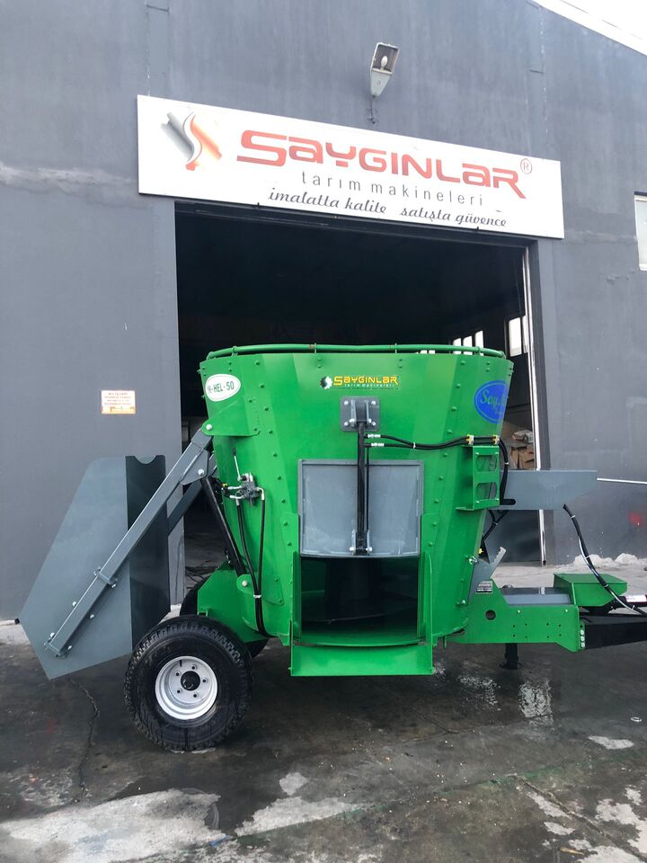 Новий Техніка для тваринництва SAYGINLAR vertical feed mixer wagon: фото 4