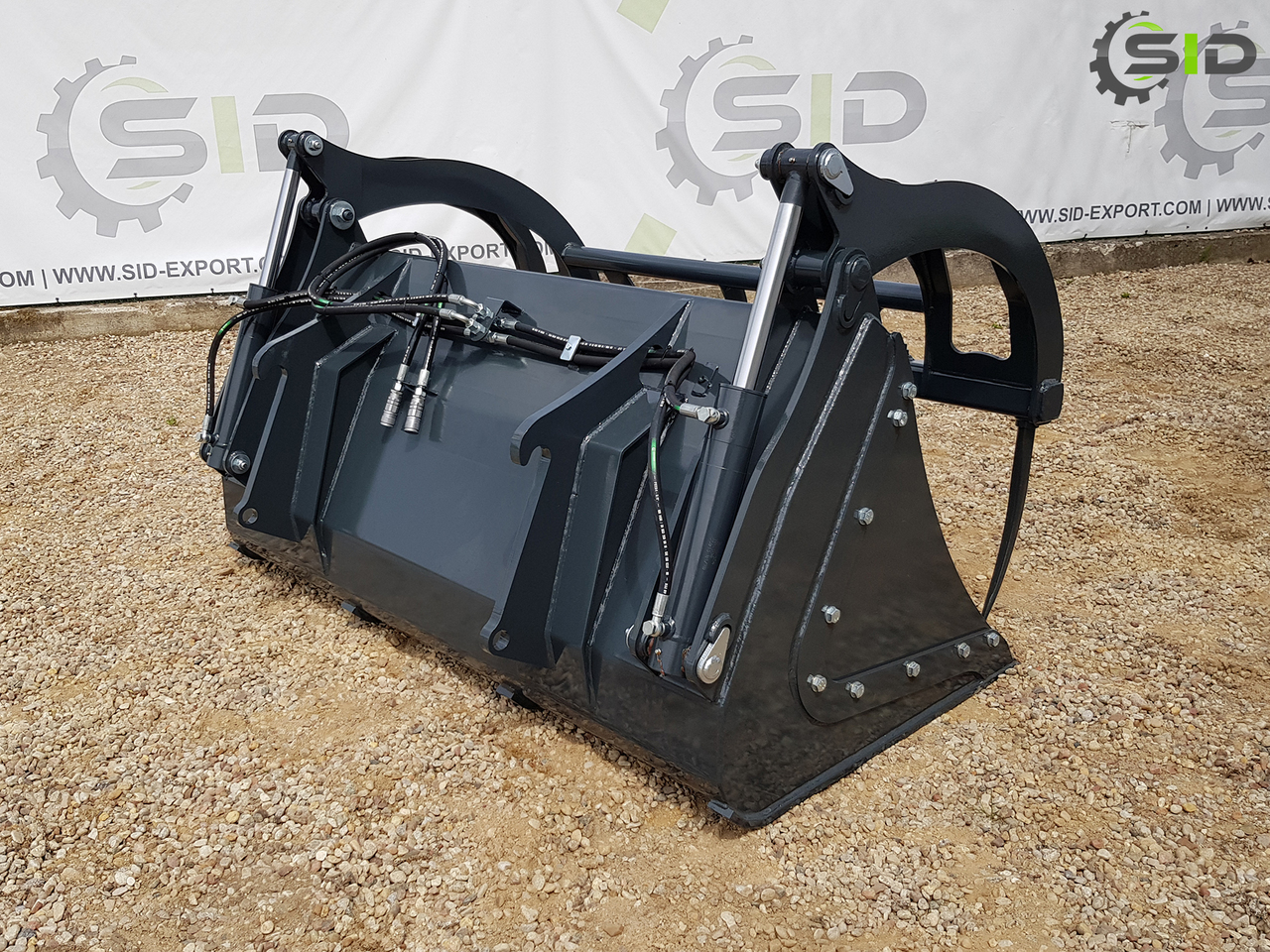 Новий Техніка для силосу SID KROKODILSCHAUFEL GESCHMIEDETE ZINKEN XXL / Crocodile grab bucket forged tines XXL 1,8 m SID: фото 6