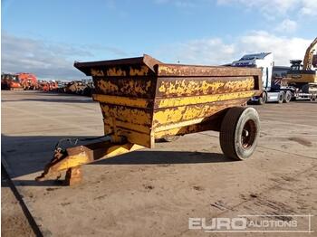 Сільськогосподарський причіп Single Axle Dump Trailer: фото 1