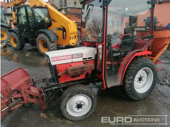  Gutbrod 4WD Compact Tractor, Snow Blade, Spreader, Brush, Lawn Mower, Full Cab - Мінітрактор