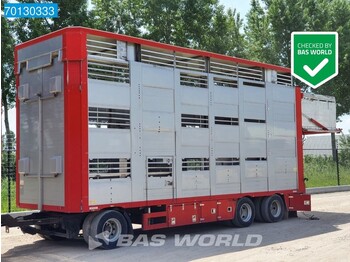 DAF XF105.460 6X2 Manual SSC Berdex Livestock Cattle Transport Euro 5 - Сільськогосподарський причіп