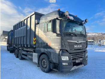 Гаковий мультиліфт вантажівка MAN TGX 26.580