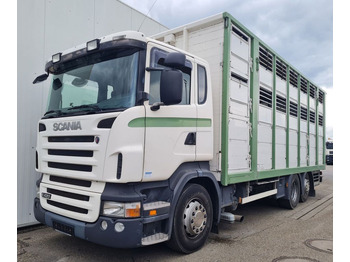 Для перевезення худоби вантажівка SCANIA R 420