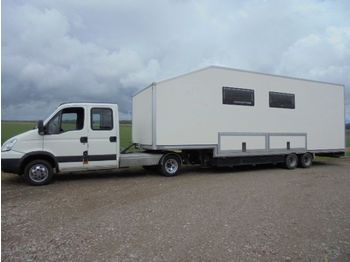 Тягач Iveco BE Camper combinatie, Mobile home trailer + Iveco 7 pers. trekker: фото 1