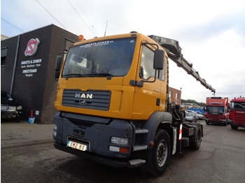 Тягач MAN TGA 18.410 HIAB 288FR.5+remote