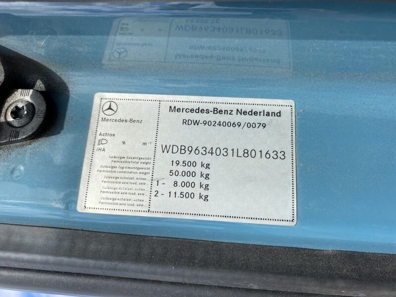 Тягач Mercedes-Benz Actros 1845LS RETARDER CHASSISNR: L801633 HOLLAND TRUCK TOPCONDITION!!!!: фото 8