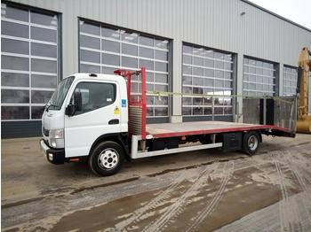 Бортова вантажівка/ Платформа Для транспортування важкої техніки 2016 Mitsubishi Canter 7C18: фото 1