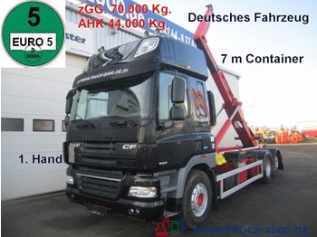 Гаковий мультиліфт вантажівка DAF CF 510 Space Cab 7m Cont.zGG. 70t. Deutscher LKW: фото 1