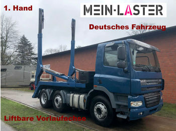 Скіповий навантажувач вантажівка DAF CF 85-460 VDL Absetzer Lift-Lenkachse 1. Hand: фото 1