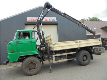 IFA L 60 1218 4X4 + Hiab crane 180 PK - Вантажівка