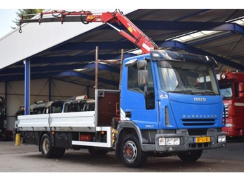 Бортова вантажівка/ Платформа Iveco 120 EL 17 Eurocargo, Manuel, 7t/m Amco, Steel springs, 11990 kg: фото 1