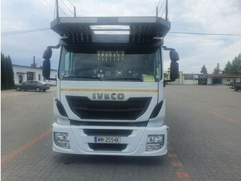 Автовоз вантажівка Iveco +trailer Rolfo Pegasus from 2013: фото 1