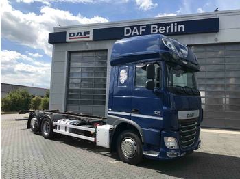 Контейнеровоз/ змінний кузов вантажівка DAF XF 460 FAR Super Space Cab, BDF Wechselsystem