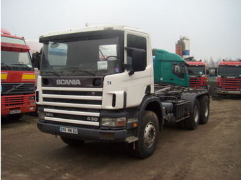 Scania 114 340 6x4 - Контейнеровоз/ Змінний кузов вантажівка