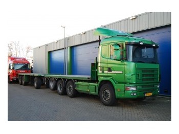 Scania 144/460 8x2 - Контейнеровоз/ Змінний кузов вантажівка