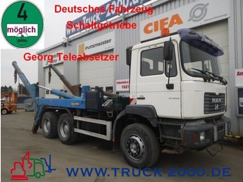 Скіповий навантажувач вантажівка MAN 26.410 FE 6x4 Georg Tele*Deutsches Fahrzeug: фото 1