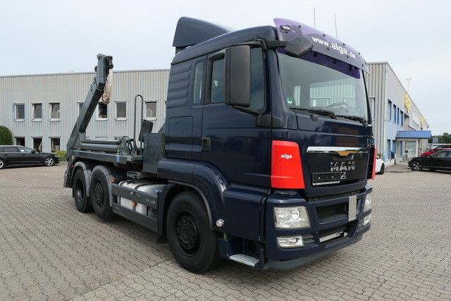 Скіповий навантажувач вантажівка MAN 26.480 TGS BL 6x2, Meiller AK16T, teleskopierbar: фото 5