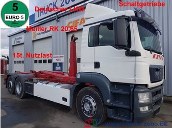 Гаковий мультиліфт вантажівка MAN TGA 26.360 Meiller RK2065 Schalter Deutscher LKW: фото 1