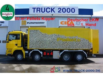 Вантажівка цистерна MAN TGA 35.430 8x4 30 m³ Spezial Pellets Kippaufbau: фото 1