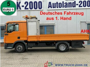 Бортова вантажівка/ Платформа MAN TGL 8.180 Klima Pritsche 3Sitze-Klima nur 165TKM: фото 1