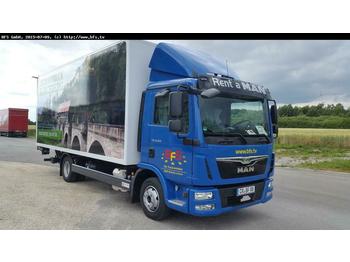 Вантажівка з закритим кузовом MAN TGL 8.220 4x2 BL EURO 6 Koffer Heimattruck: фото 1