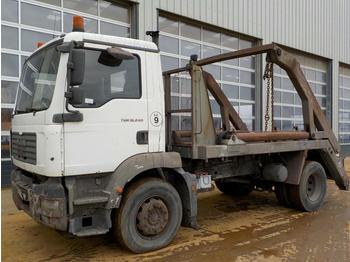 Скіповий навантажувач вантажівка MAN TGM18.240: фото 1