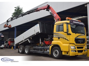 Самоскид вантажівка MAN TGS 26.360, 17 t/m HMF, Euro 5, 6x2, Truckcenter Apeldoorn: фото 1