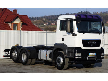 Вантажівка шасі MAN TGS 26.440 Fahrgestell 6.40m* 4x4*Top Zustand!: фото 1