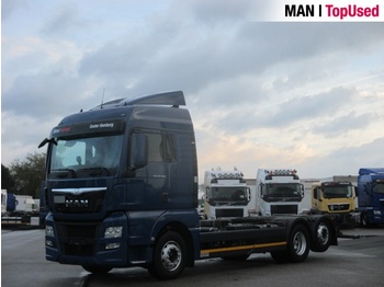 Контейнеровоз/ Змінний кузов вантажівка MAN TGX 26.480 6X2-2 LL (Euro 6,XLX,Intarder): фото 1