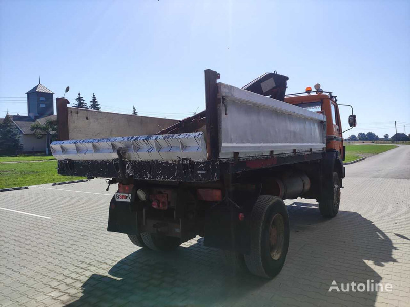 Самоскид вантажівка, Вантажівка з маніпулятором Mercedes-Benz 1726 4x4 V8: фото 3