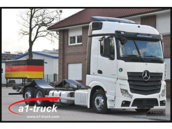 Контейнеровоз/ Змінний кузов вантажівка Mercedes-Benz 2545 LnR Safety, Mulitwechsler, 7,45 u 7,82 WB: фото 1