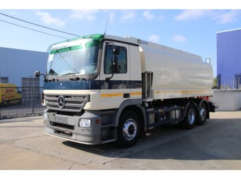 Вантажівка цистерна Для транспортування палива Mercedes-Benz ACTROS 2541 + TANK 18.500 L ( 5 comp. ): фото 1