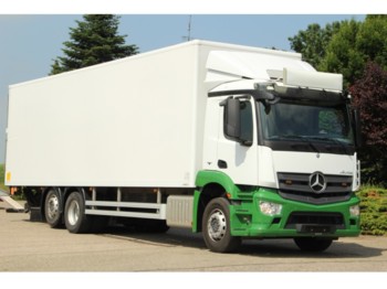 Вантажівка з закритим кузовом Mercedes-Benz ANTOS 2532 KOFFER/LADEBORDWAND/EURO 6/138tkm!!: фото 1