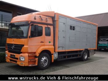 Для перевезення худоби вантажівка Mercedes-Benz Axor 1833 2 Stock Michieletto: фото 1
